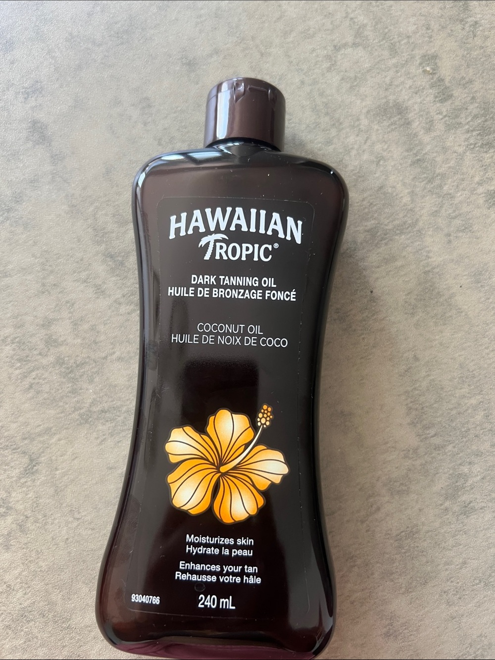 Hawaiian Tropic Coconut Dark Tanning Oil - Brown
